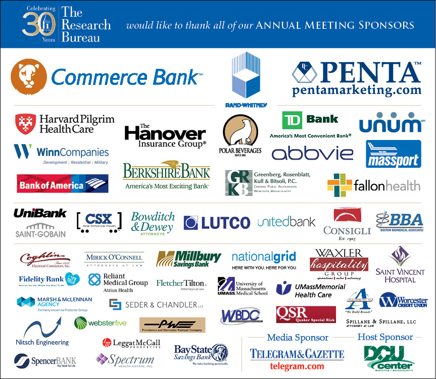 Thank You to Our Generous Sponsors - 30th Annual Meeting