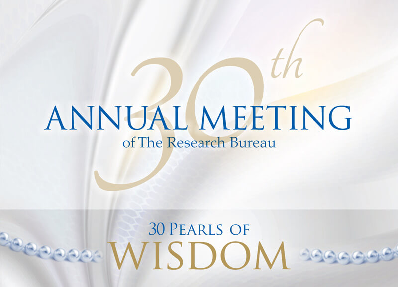 WRRB 30th Annual Meeting