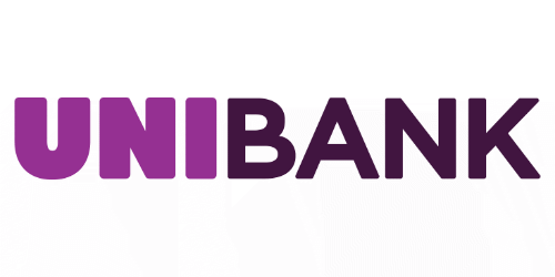 UniBank's logo.
