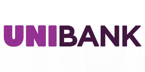 UniBank's logo.