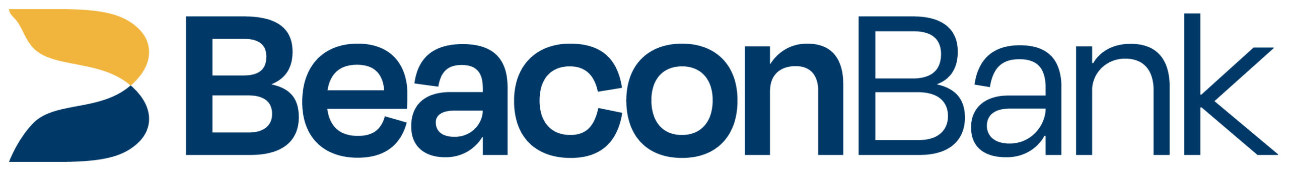 For WRRB's 41st Annual Meeting - Beacon Bank's logo.