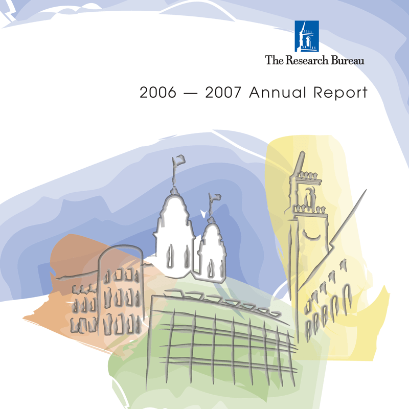 WRRB 2007 Annual Report Cover WRRB 2007 Annual Report Cover
