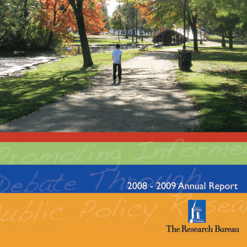 WRRB 2009 Annual Report Cover WRRB 2009 Annual Report Cover